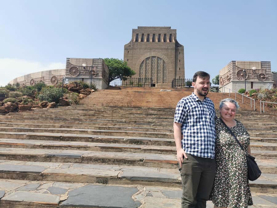 Pretoria Tour-Voortrekker Monument, Town, Union Buildings - The Voortrekker Monument takes center stage