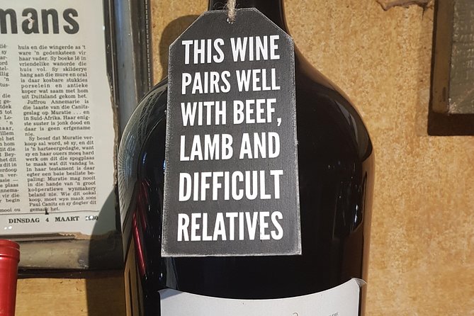 Private Big Red Wine Tour - The wine focus is a strength and a limitation