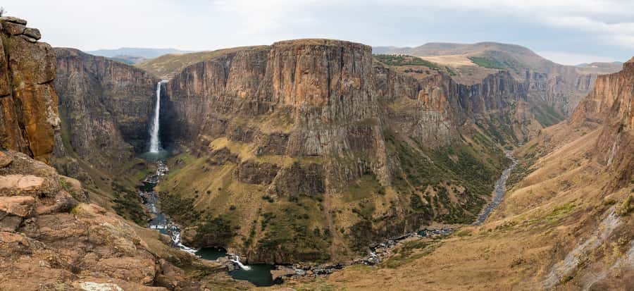 Private Sani Pass Classic Tour: High value for money - Meeting a family at a private homestead