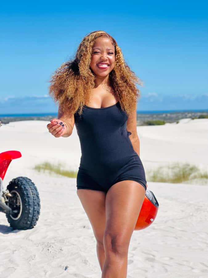 Quad Biking Tour , Atlantis dunes Capetown - Photo stops and the scenery around Witsand