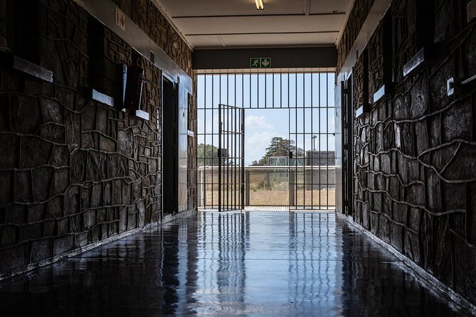 Robben Island Tour including Pick Up & Drop Off from Cape Town - The first walk and the prisoner-built wall