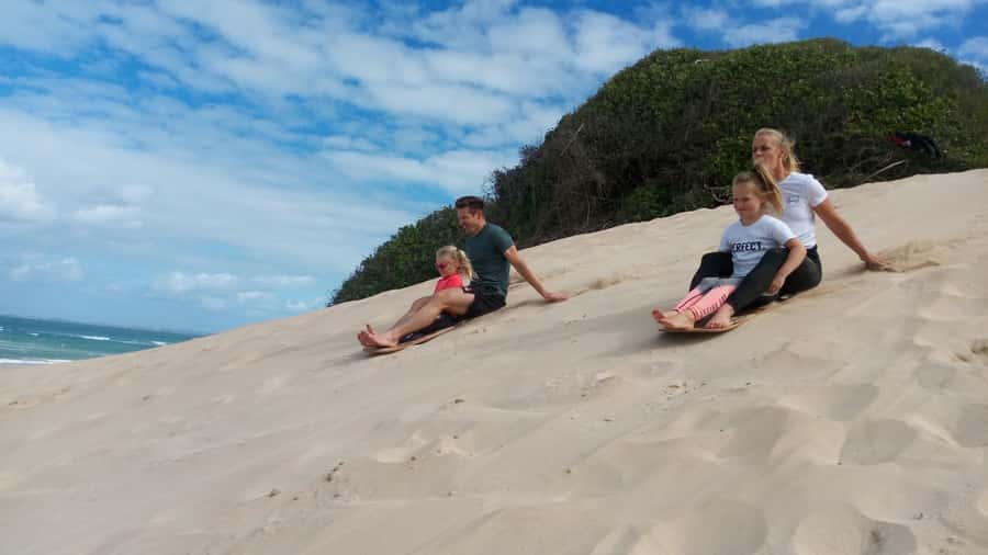 Sandboarding Jeffreys Bay - How Much Walking Is Involved