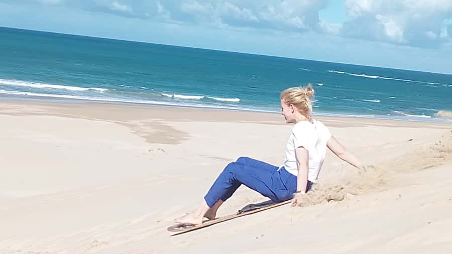 Sandboarding Jeffreys Bay - When Weather Changes the Plan