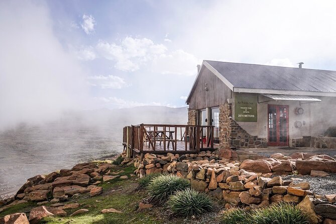 Sani Pass Tour into Lesotho from Underberg and Himeville - Meeting a Basotho family at a traditional homestead