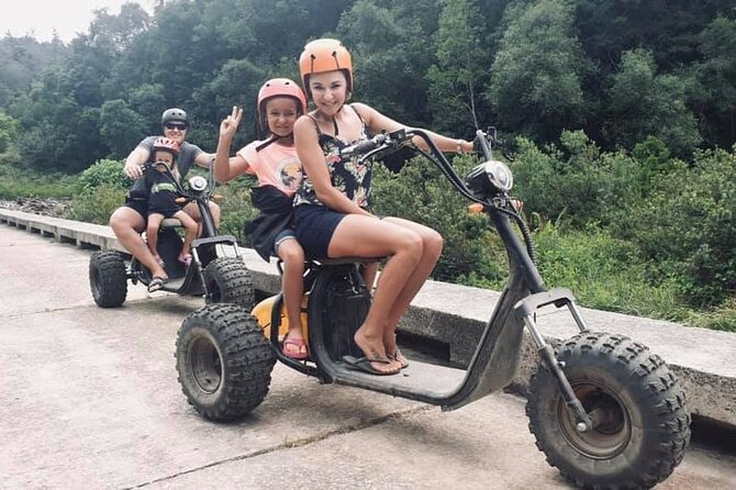 Scooter Tours through Tsitsikamma National Park - The first few minutes: learning the scooter