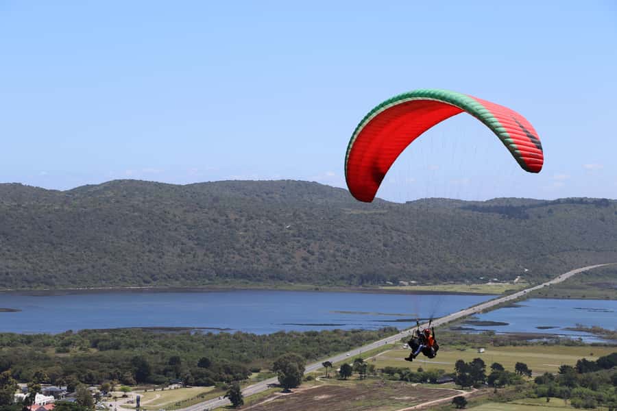 Sedgefield: Standard Tandem Paragliding Flight - Who will enjoy this flight most?