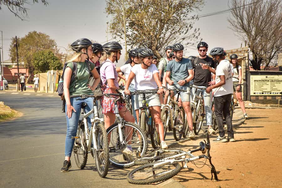 Soweto Food & Beer Bike Tour - The final ride and return to 7346 Kumalo Street
