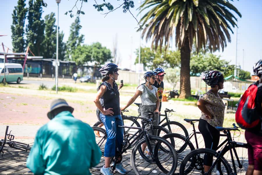 Soweto: Guided Bicycle Tour with Lunch - Orlando East, the stadium, and everyday Soweto