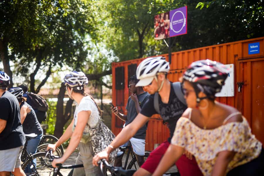 Soweto: Guided Bicycle Tour with Lunch - Mzimhlophe and the story of township life