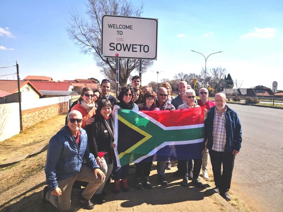 Soweto Tour; Mandela House; Vilakazi Street; Market Culture - Orlando Towers and the changing view of Soweto