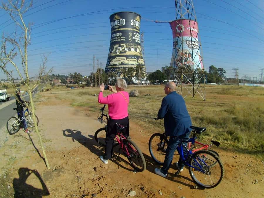 Soweto Tour; Mandela House; Vilakazi Street; Market Culture - Starting with Soccer City and the road into Soweto