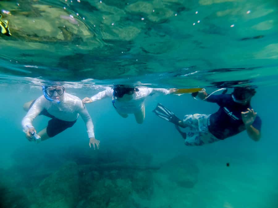 St. Lucia: Cape Vidal Snorkeling Adventure - The welcome pause after the swim