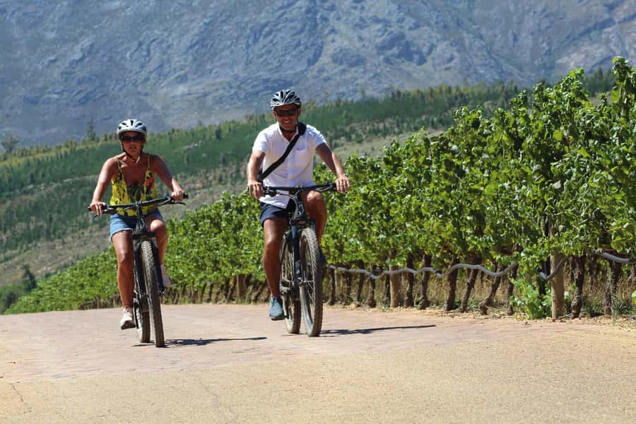 Stellenbosch: Wine Farm E-Bike Guided Tour - Starting at Lanzerac and entering Jonkershoek Valley