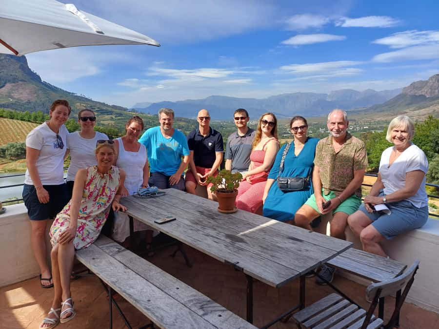 Stellenbosch wine tour, all inclusive of lunch and tastings. - Four wineries make this a proper Stellenbosch day