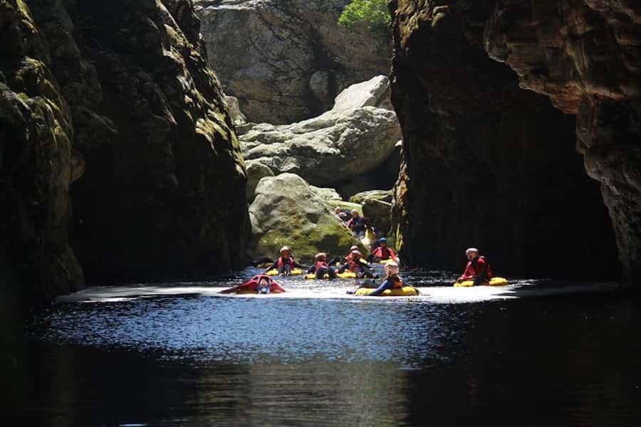 Storms River: Tsitsikamma National Park Blackwater Tubing - The 800-meter walk into Goesa Nature Reserve