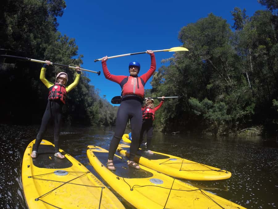 Stormsrivier: Green Route Tubing and Paddle-Boarding Tour - Walking through Plaatbos Nature Reserve