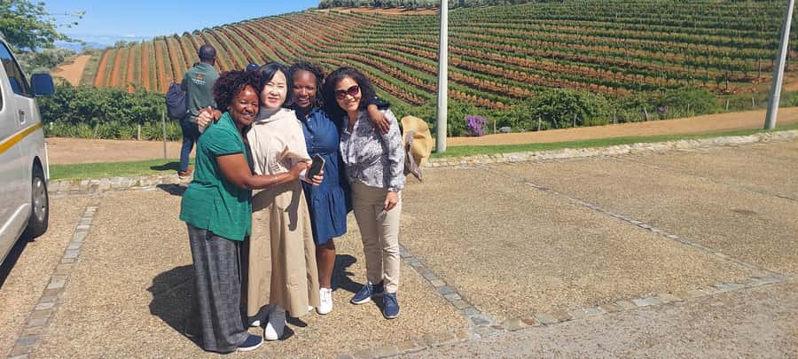 Table Mountain and Stellenbosch Wine tasting tour - The second estate and Franschhoek wine country