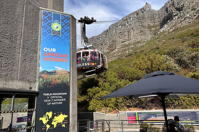 Table Mountain, Kirstenbosch and Constantia Winelands Full Day Private Tour - Table Mountain by cable car