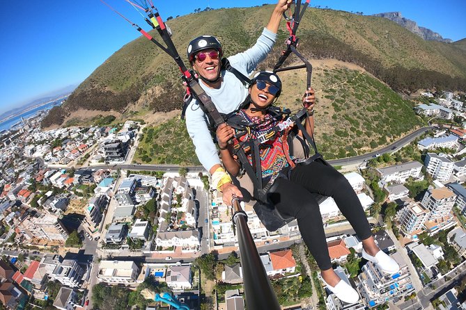 Tandem Paragliding in Cape Town - What happens before takeoff