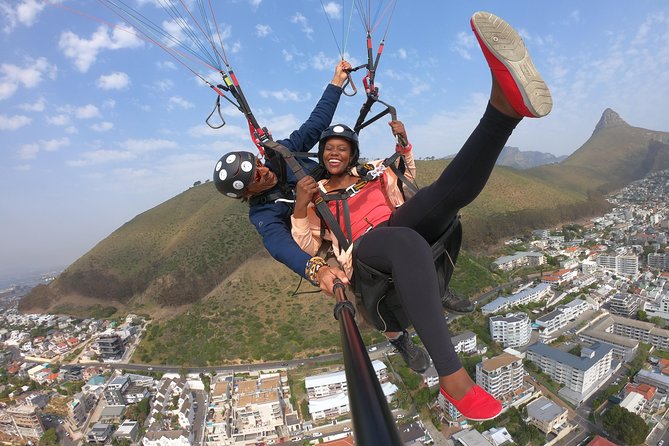 Tandem Paragliding in Cape Town - Photos, videos, and the extra cost