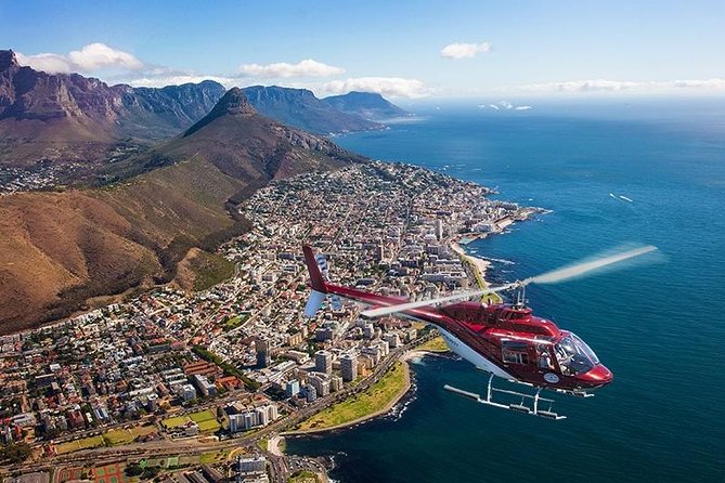 Two Oceans Helicopter Tour in Cape Town - From the helipad to Clifton and Camps Bay