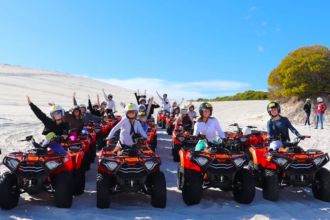 WILDX Atlantis QUAD BIKE ADVENTURE + PHOTO OPS CAPE TOWN - Getting started at Witzands Nature Reserve