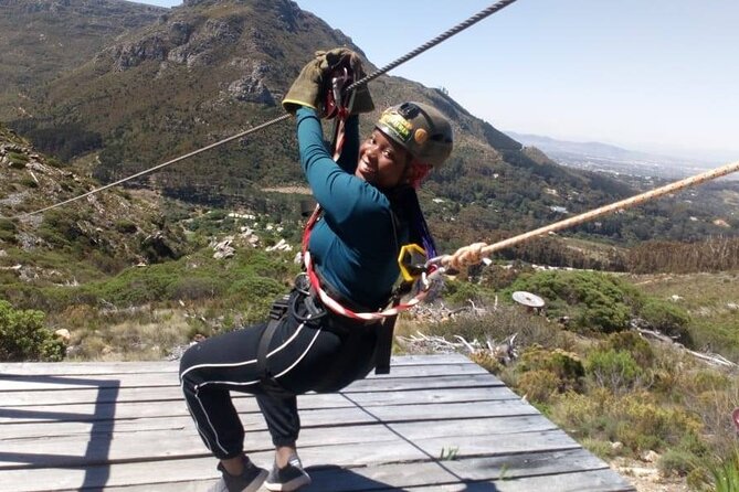 Zipline Cape Town - From Foot of Table Mountain Reserve - How much value do you get for $49.46?
